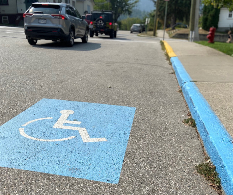 accessible - parking page