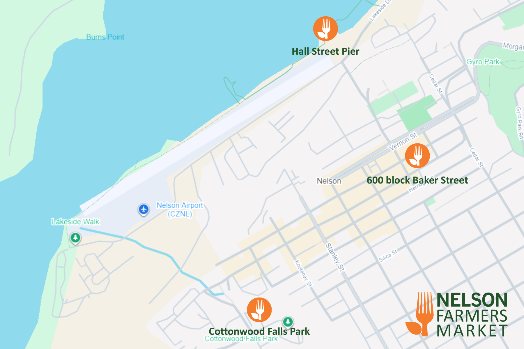 market locations - website