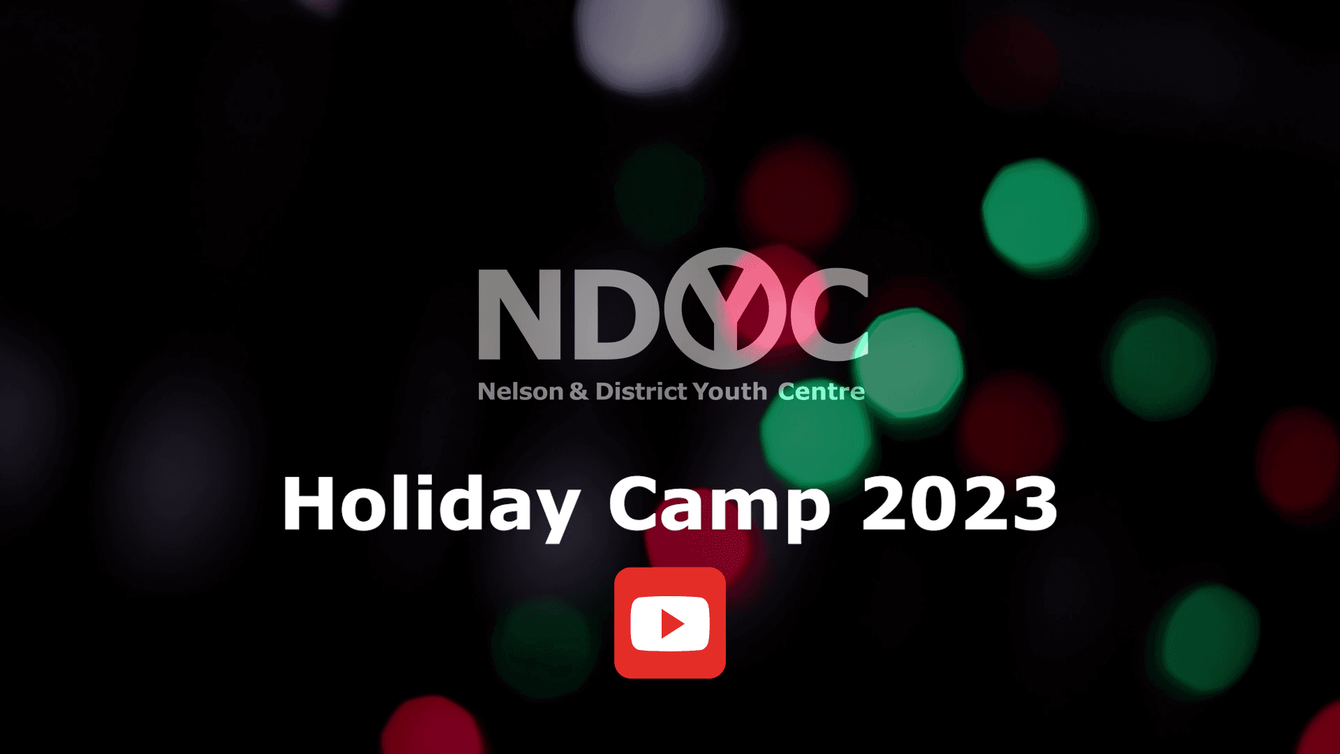 Youth Centre Holiday Camp Video