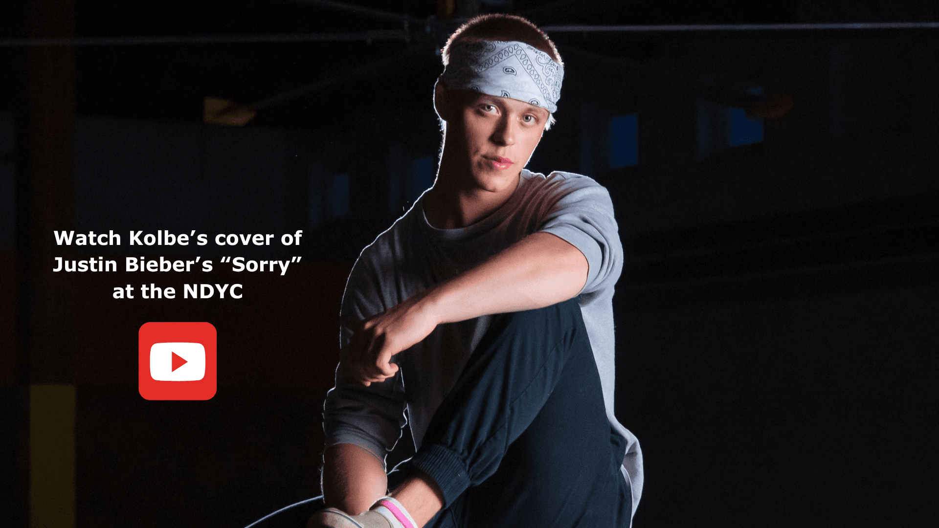 Watch Kolbes cover of Justin Biebers Sorry at the NDYC